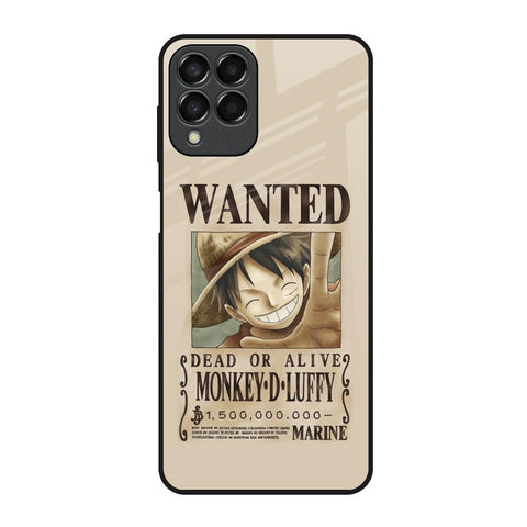Luffy Wanted Samsung Galaxy M53 5G Glass Back Cover Online