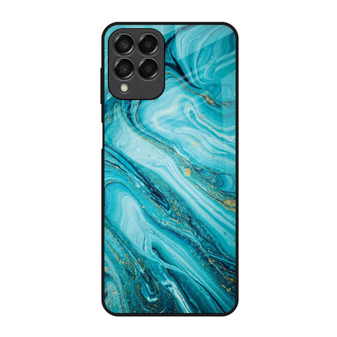 Ocean Marble Samsung Galaxy M53 5G Glass Back Cover Online