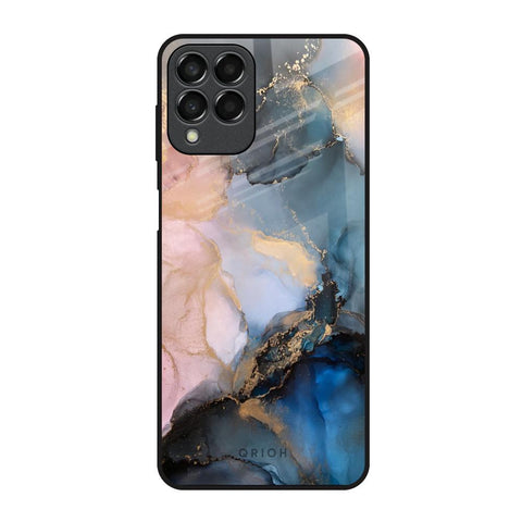 Marble Ink Abstract Samsung Galaxy M53 5G Glass Back Cover Online