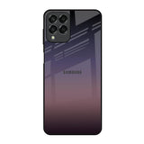 Grey Ombre Samsung Galaxy M53 5G Glass Back Cover Online