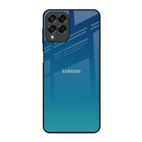 Celestial Blue Samsung Galaxy M53 5G Glass Back Cover Online