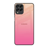 Pastel Pink Gradient Samsung Galaxy M53 5G Glass Back Cover Online