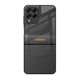 Grey Metallic Glass Samsung Galaxy M53 5G Glass Back Cover Online