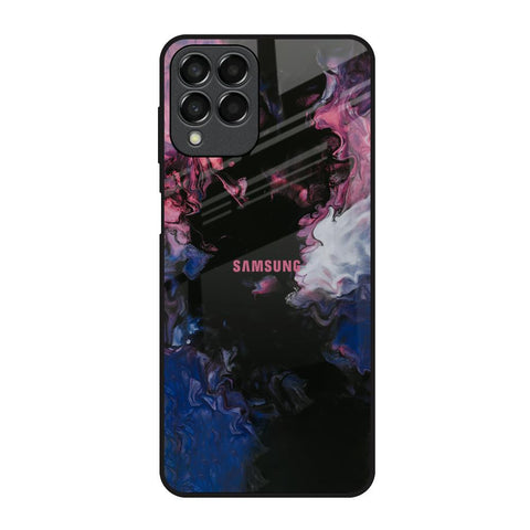 Smudge Brush Samsung Galaxy M53 5G Glass Back Cover Online