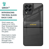 Grey Metallic Glass Case For Samsung Galaxy M53 5G