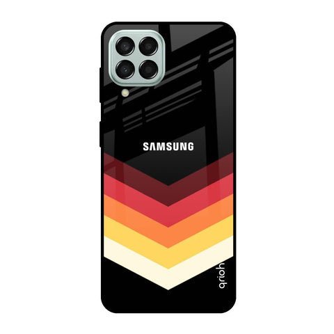 Abstract Arrow Pattern Samsung Galaxy M53 5G Glass Cases & Covers Online