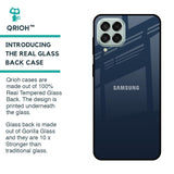 Overshadow Blue Glass Case For Samsung Galaxy M53 5G
