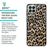 Leopard Seamless Glass Case For Samsung Galaxy M53 5G