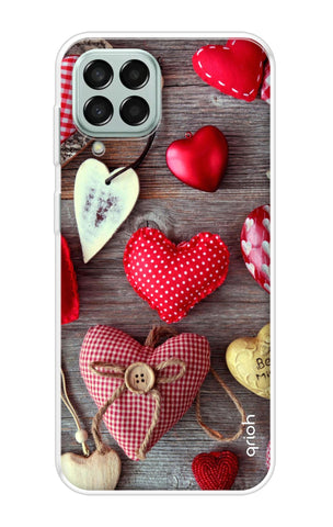 Valentine Hearts Samsung Galaxy M53 5G Back Cover