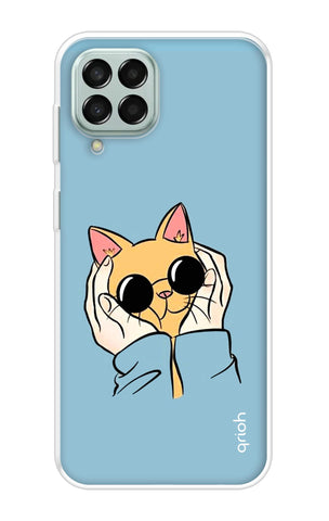 Attitude Cat Samsung Galaxy M53 5G Back Cover