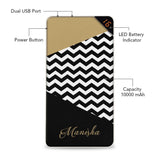 Jagged Contour Customized Power Bank