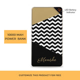 Jagged Contour Customized Power Bank