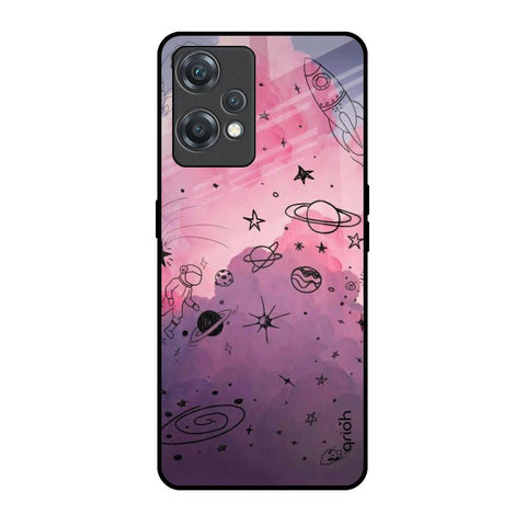 Space Doodles OnePlus Nord CE 2 Lite 5G Glass Back Cover Online