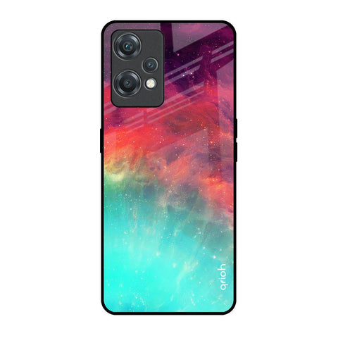 Colorful Aura OnePlus Nord CE 2 Lite 5G Glass Back Cover Online