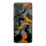 Camouflage Orange OnePlus Nord CE 2 Lite 5G Glass Back Cover Online