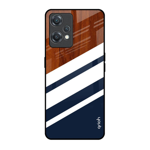 Bold Stripes OnePlus Nord CE 2 Lite 5G Glass Back Cover Online
