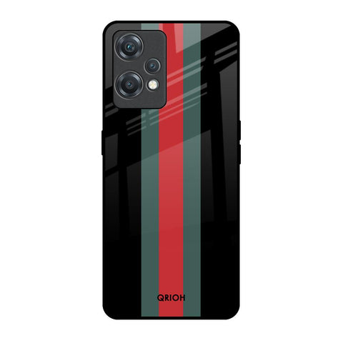 Vertical Stripes OnePlus Nord CE 2 Lite 5G Glass Back Cover Online