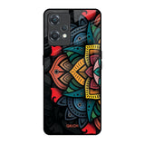 Retro Gorgeous Flower OnePlus Nord CE 2 Lite 5G Glass Back Cover Online