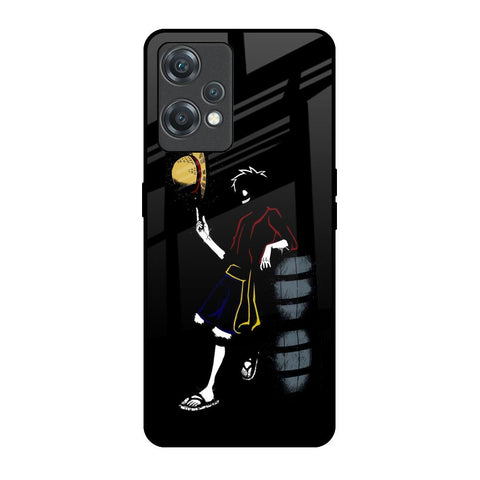 Luffy Line Art OnePlus Nord CE 2 Lite 5G Glass Back Cover Online