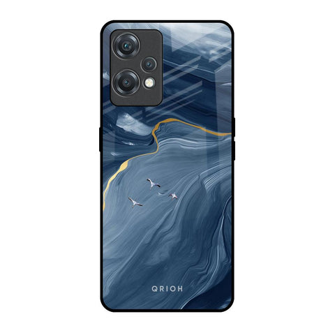 Deep Ocean Marble OnePlus Nord CE 2 Lite 5G Glass Back Cover Online