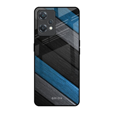 Multicolor Wooden Effect OnePlus Nord CE 2 Lite 5G Glass Back Cover Online