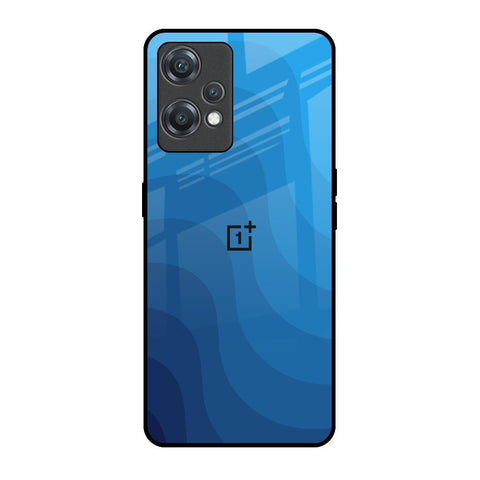 Blue Wave Abstract OnePlus Nord CE 2 Lite 5G Glass Back Cover Online