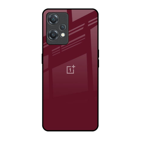 Classic Burgundy OnePlus Nord CE 2 Lite 5G Glass Back Cover Online