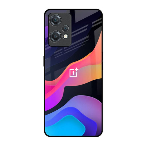 Colorful Fluid OnePlus Nord CE 2 Lite 5G Glass Back Cover Online