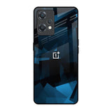 Polygonal Blue Box OnePlus Nord CE 2 Lite 5G Glass Back Cover Online