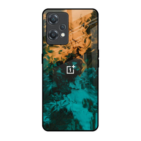 Watercolor Wave OnePlus Nord CE 2 Lite 5G Glass Back Cover Online