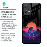 Retro Astronaut Glass Case for OnePlus Nord CE 2 Lite 5G