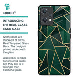 Abstract Green Glass Case For OnePlus Nord CE 2 Lite 5G