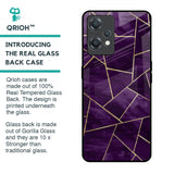 Geometric Purple Glass Case For OnePlus Nord CE 2 Lite 5G