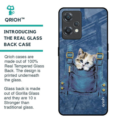 Kitty In Pocket Glass Case For OnePlus Nord CE 2 Lite 5G