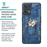 Kitty In Pocket Glass Case For OnePlus Nord CE 2 Lite 5G