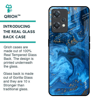 Gold Sprinkle Glass Case for OnePlus Nord CE 2 Lite 5G