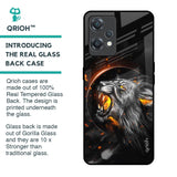 Aggressive Lion Glass Case for OnePlus Nord CE 2 Lite 5G