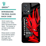 Red Vegeta Glass Case for OnePlus Nord CE 2 Lite 5G