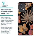Lines Pattern Flowers Glass Case for OnePlus Nord CE 2 Lite 5G