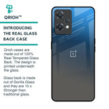Blue Grey Ombre Glass Case for OnePlus Nord CE 2 Lite 5G