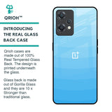 Wavy Blue Pattern Glass Case for OnePlus Nord CE 2 Lite 5G