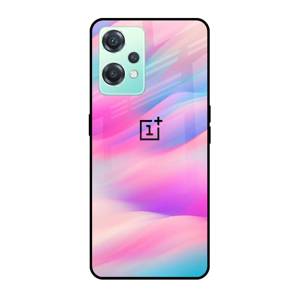 Colorful Waves OnePlus Nord CE 2 Lite 5G Glass Cases & Covers Online