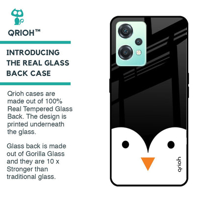 Cute Penguin Glass Case for OnePlus Nord CE 2 Lite 5G