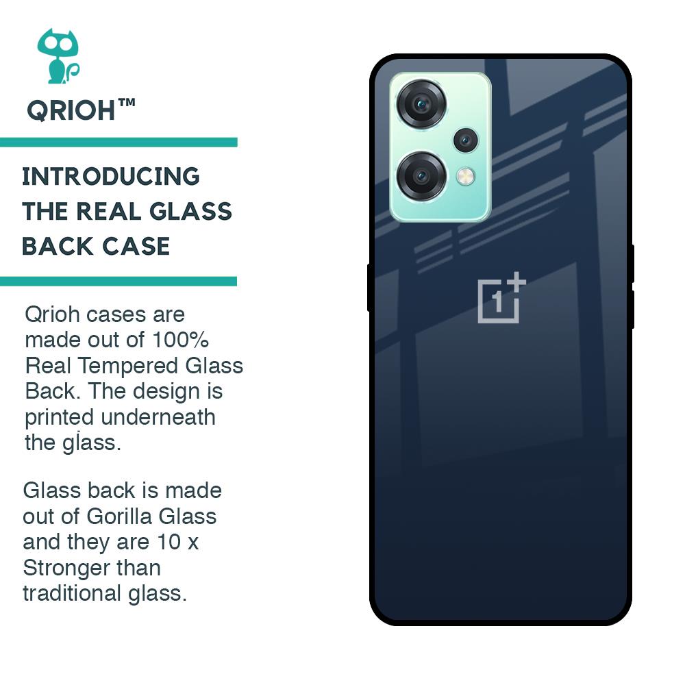 Overshadow Blue Glass Case For OnePlus Nord CE 2 Lite 5G