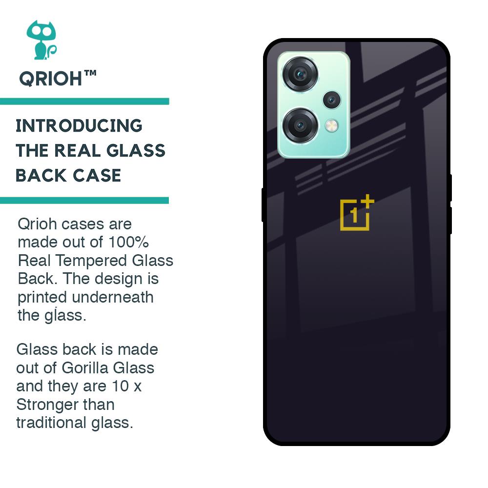 Deadlock Black Glass Case For OnePlus Nord CE 2 Lite 5G