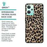 Leopard Seamless Glass Case For OnePlus Nord CE 2 Lite 5G