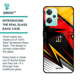 Race Jersey Pattern Glass Case For OnePlus Nord CE 2 Lite 5G