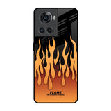 Fire Flame OnePlus 10R 5G Glass Back Cover Online