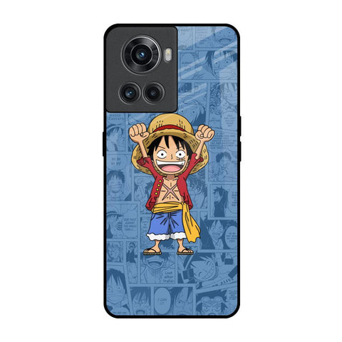 Chubby Anime OnePlus 10R 5G Glass Back Cover Online