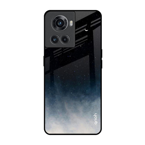 Black Aura OnePlus 10R 5G Glass Back Cover Online